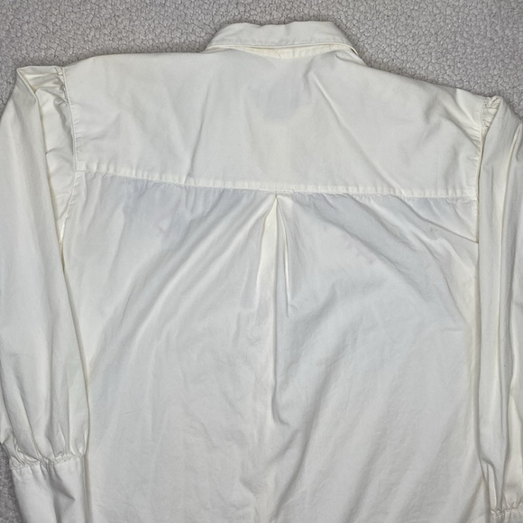 Vintage Woolrich Christmas Embroidered Long Sleeve Button Up Shirt: Size Large - Picture 4 of 11